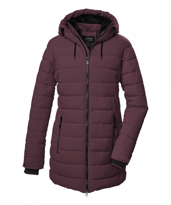 Killtec Damen Funktionsparka KOW 55 in dunkel mauve