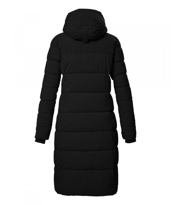 Killtec Damen Steppmantel KOW 56 in schwarz, Rückansicht