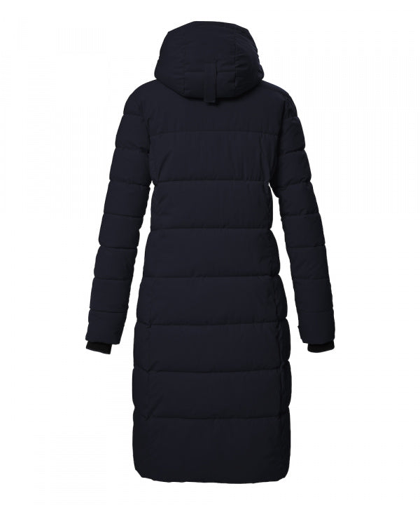 Killtec Damen Steppmantel KOW 56 in dunkelnavy, Rückansicht