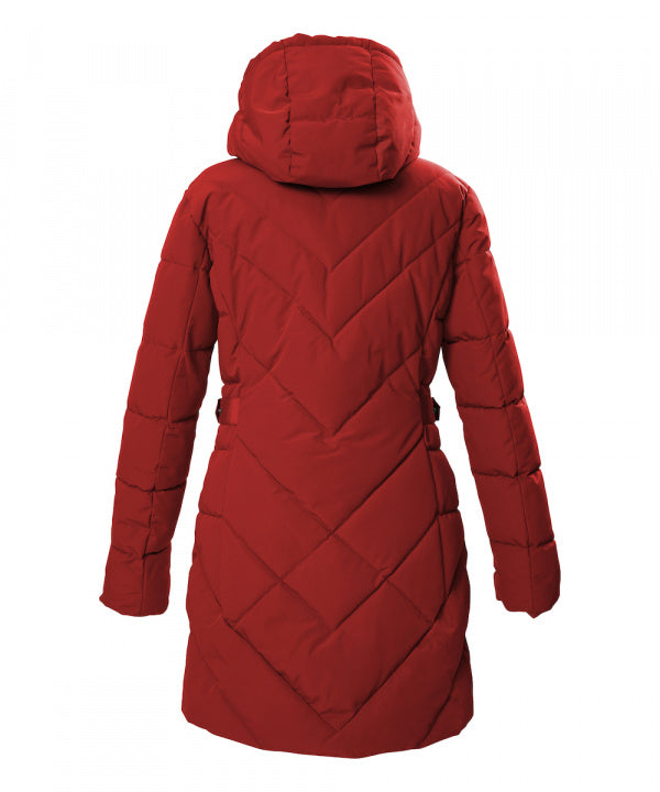 G.I.G.A. DX Damen Funktionsparka GW 89 in rot, Rückansicht