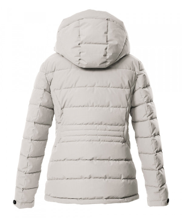 Killtec Damen Steppjacke KOW 10 in weißer sand, Rückansicht