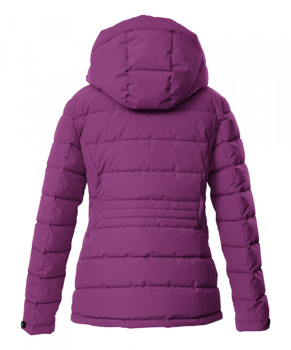 Killtec Damen Steppjacke KOW 10 in magenta, Rückansicht