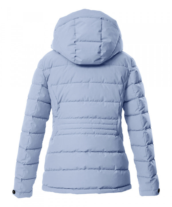 Killtec Damen Steppjacke KOW 10 in hellblau, Rückansicht
