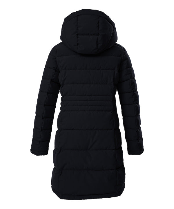 Killtec Damen Funktionsparka KOW 11 in schwarz blau, Rückansicht