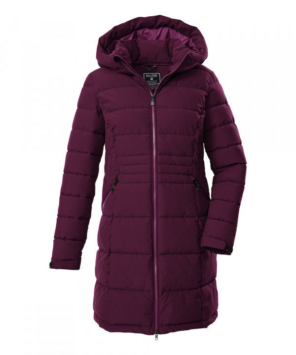 Killtec Damen Funktionsparka KOW 11 in dunkelrose