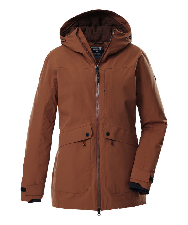 Killtec Damen Funktionsparka KOW 16 in kupferbraun