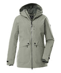 Killtec Damen Funktionsparka KOW 16 in helles salbei