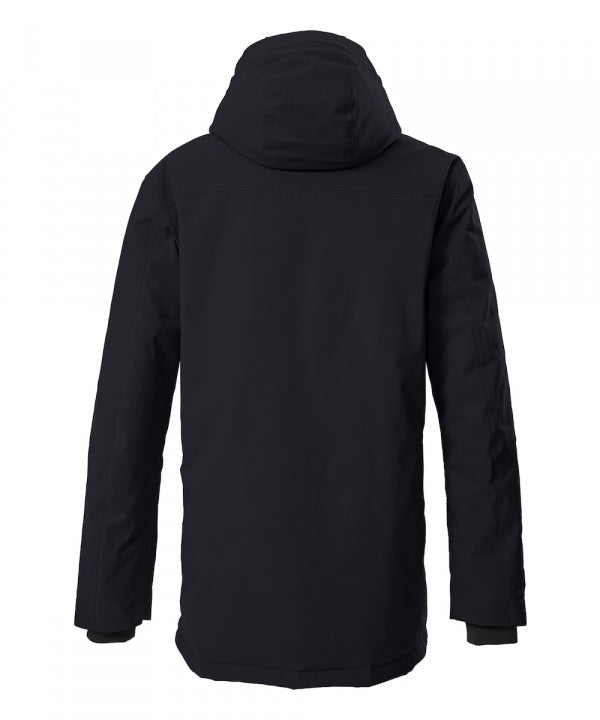Killtec Herren Funktionsparka KOW 85 in schwarz blau, Rückansicht
