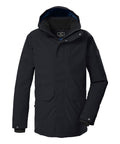 Killtec Herren Funktionsparka KOW 85 in schwarz blau