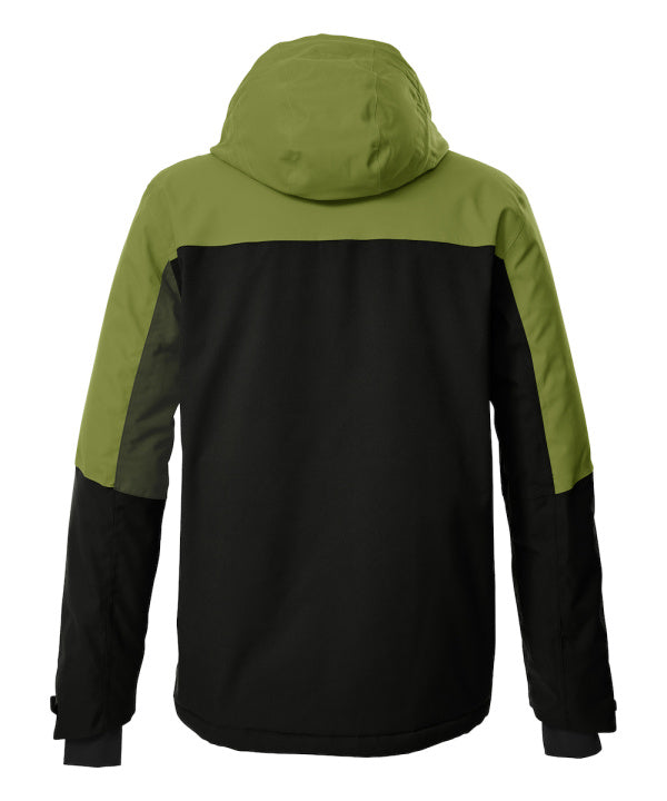 Killtec Herren Skijacke KSW 52 in schwarz, Rückansicht