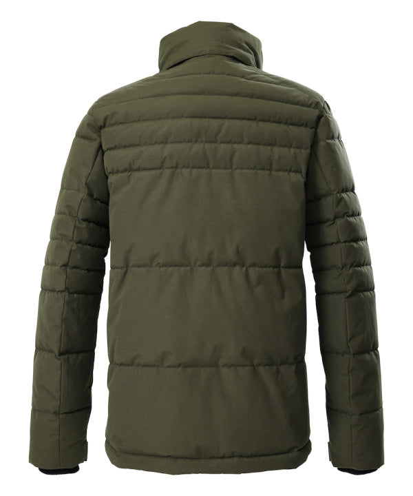 G.I.G.A. DX Herren Steppjacke GW 69 in dunkeloliv, Rückansicht
