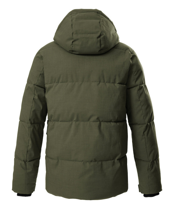 G.I.G.A. DX Herren Steppjacke GW 26 in olivgrün, Rückansicht