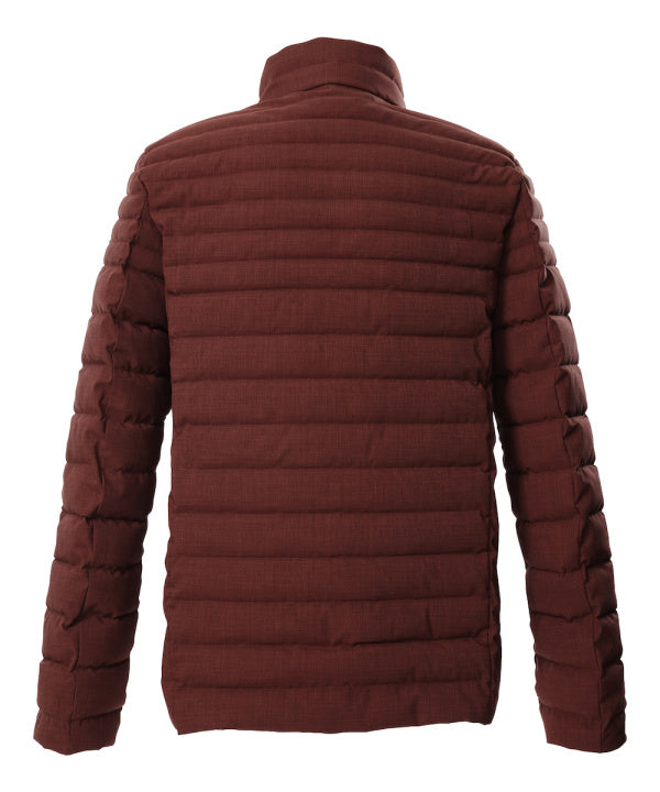 G.I.G.A. DX Herren Steppjacke GW 29 in dunkel feuerrot, Rückansicht