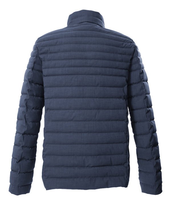 G.I.G.A. DX Herren Steppjacke GW 29 in stahlblau, Rückansicht
