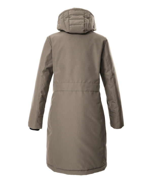 G.I.G.A. DX Damen Steppmantel GW 80 in sand, Rückansicht