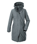 G.I.G.A. DX Damen Steppmantel GW 80 in foggy ocean