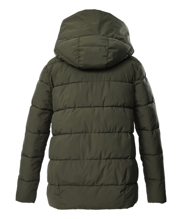 G.I.G.A. DX Damen Steppjacke GW 57 in dunkeloliv, Rückansicht