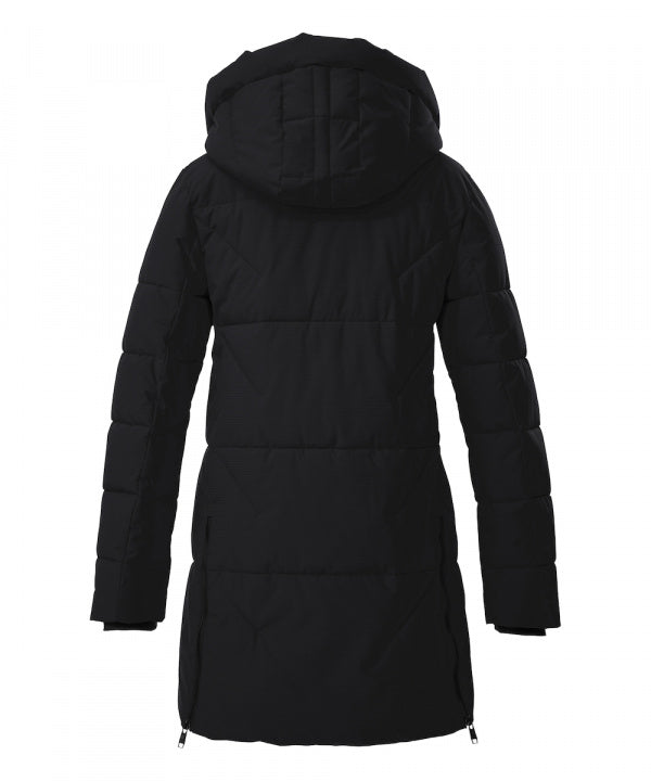 G.I.G.A. DX Damen Funktionsparka GW 30 in schwarz, Rückansicht