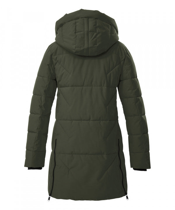 G.I.G.A. DX Damen Funktionsparka GW 30 in oliv, Rückansicht