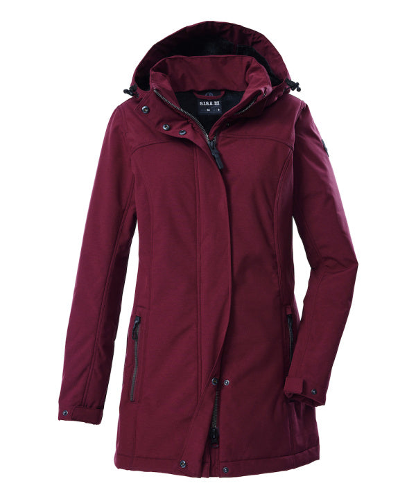 G.I.G.A. DX Damen Funktionsparka GW 36 in bordeaux