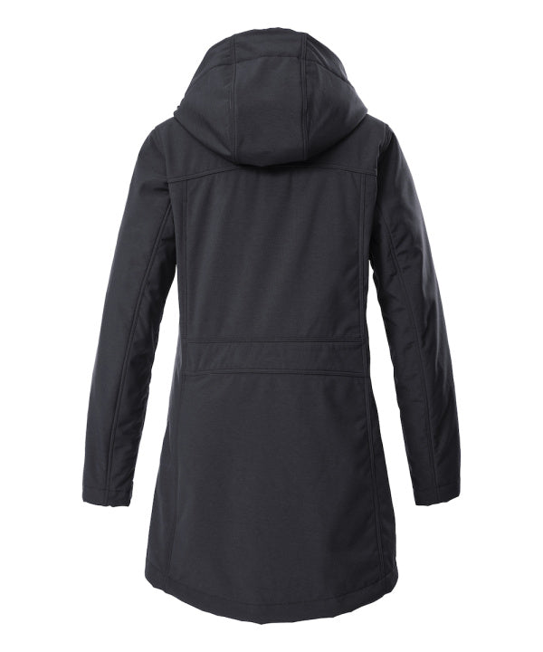 G.I.G.A. DX Damen Funktionsparka GW 36 in anthrazit, Rückansicht