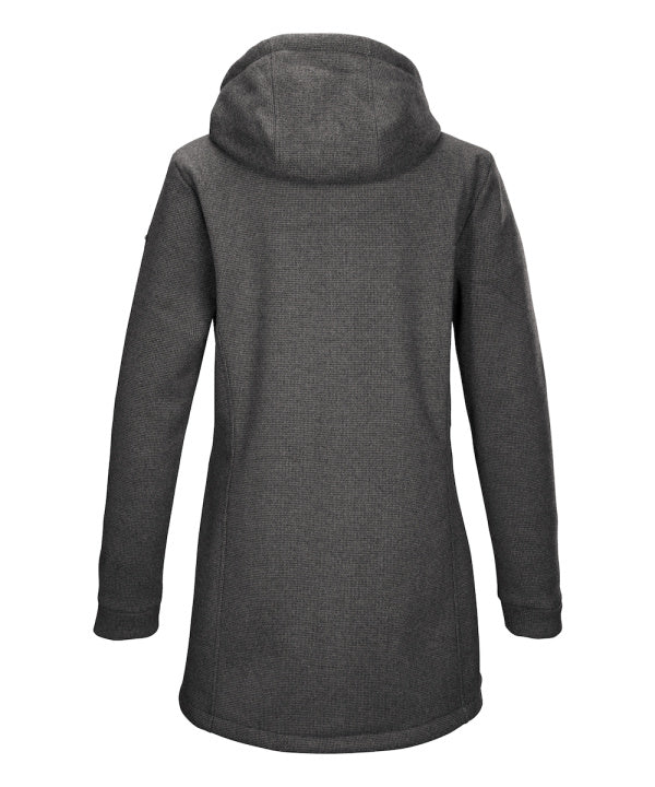 G.I.G.A. DX Damen Funktionsparka GW 37 in anthrazit, Rückansicht