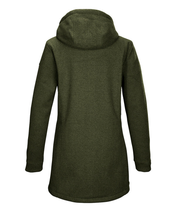 G.I.G.A. DX Damen Funktionsparka GW 37 in olivgrün, Rückansicht