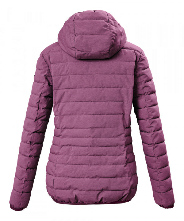 G.I.G.A. DX Damen Steppjacke GW 49 in hellorchidee, Rückansicht