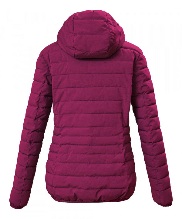 G.I.G.A. DX Damen Steppjacke GW 49 in dunkel himbeere, Rückansicht