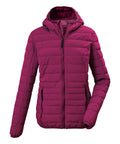 G.I.G.A. DX Damen Steppjacke GW 49 in dunkel himbeere