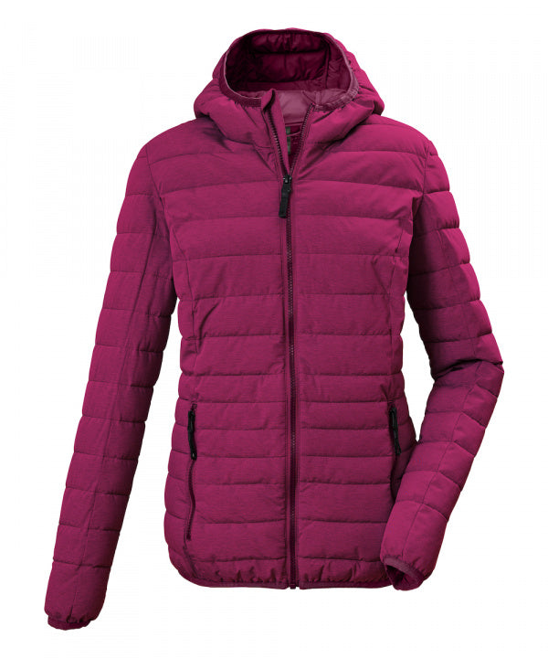 G.I.G.A. DX Damen Steppjacke GW 49 in dunkel himbeere