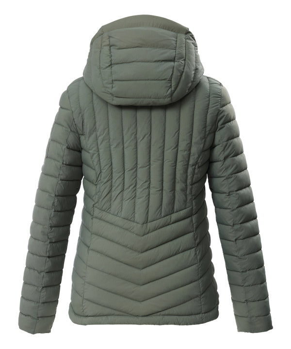 Killtec Damen Steppjacke KOS 75 in sage, Rückansicht