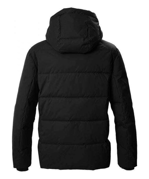 Killtec Herren Steppjacke KOW 12 in schwarz, Rückansicht