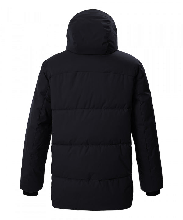 Killtec Herren Steppjacke KOW 21 in schwarz blau, Rückansicht