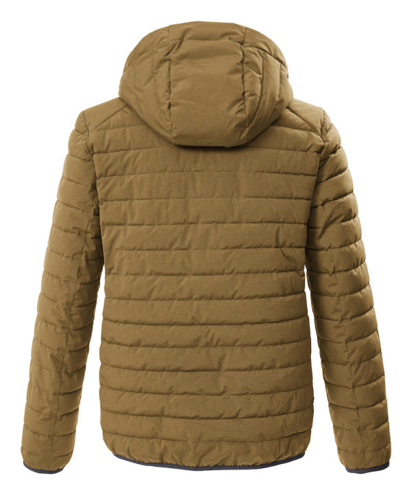 G.I.G.A. DX Herren Steppjacke GS 86 in hellkhaki, Rückansicht