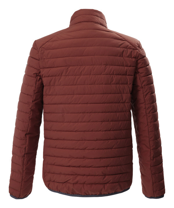 G.I.G.A. DX Herren Steppjacke GS 87 in ziegelrot, Rückansicht