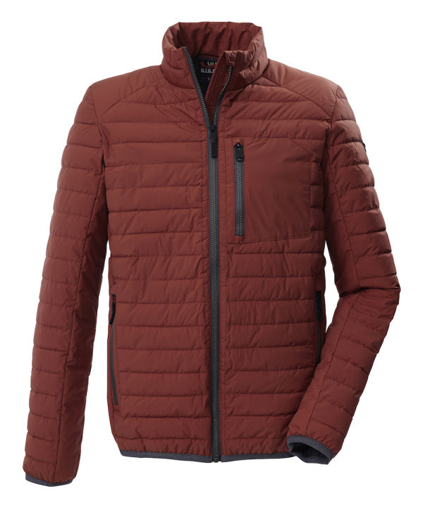 G.I.G.A. DX Herren Steppjacke GS 87 in ziegelrot