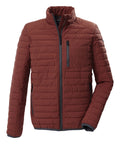 G.I.G.A. DX Herren Steppjacke GS 87 in ziegelrot