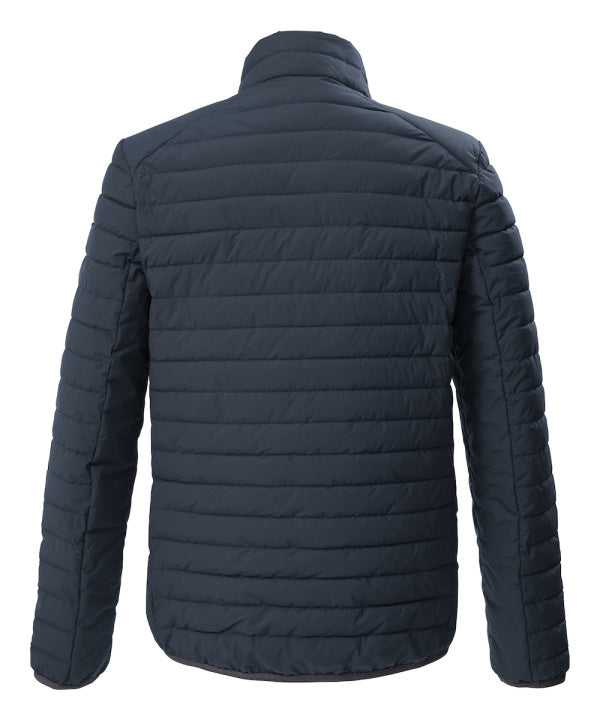 G.I.G.A. DX Herren Steppjacke GS 87 in dunkel rauchblau, Rückansicht