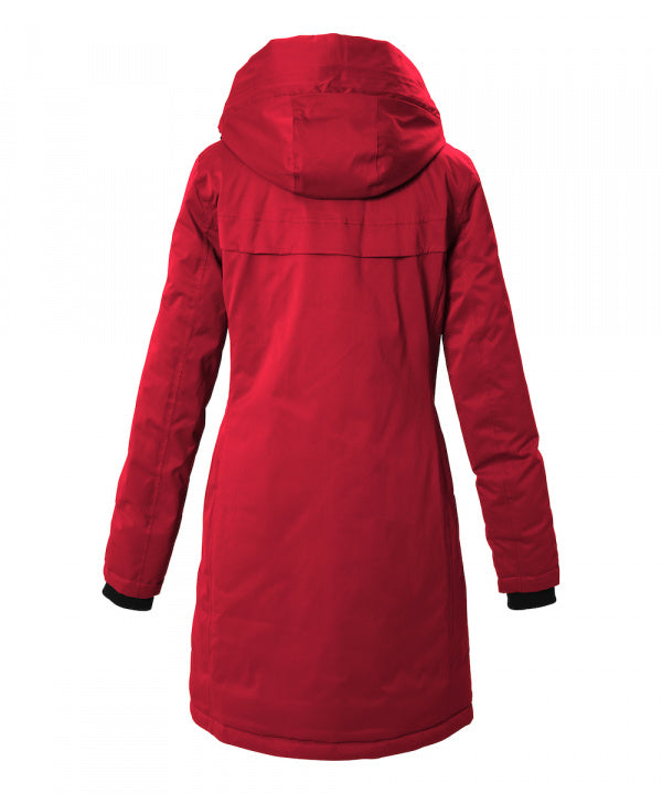 G.I.G.A. DX Damen Funktionsparka GW 96 in modern red, Rückansicht