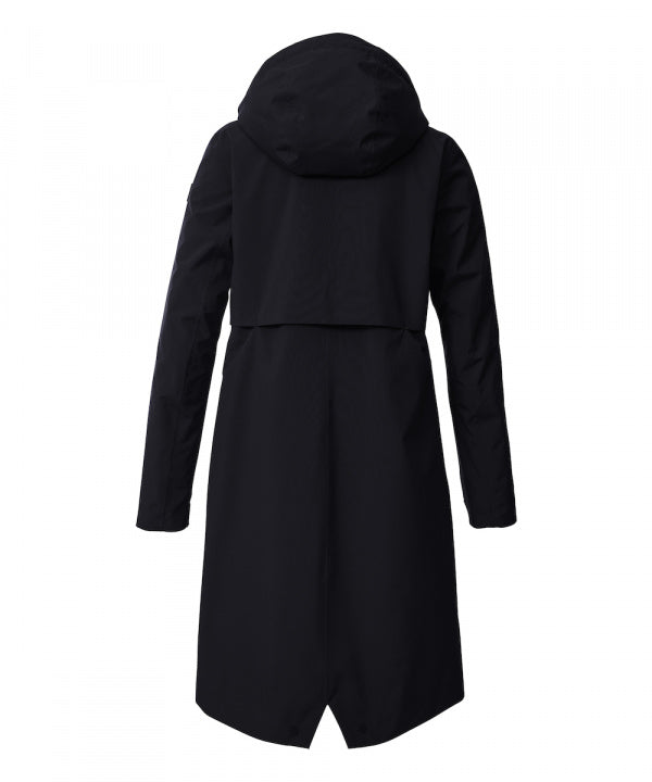 Killtec Damen Funktionsparka KOS 46 in schwarz, Rückansicht