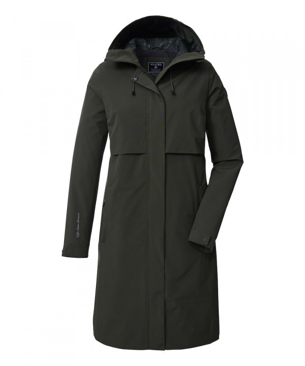 Killtec Damen Funktionsparka KOS 46 in dunkel salbei