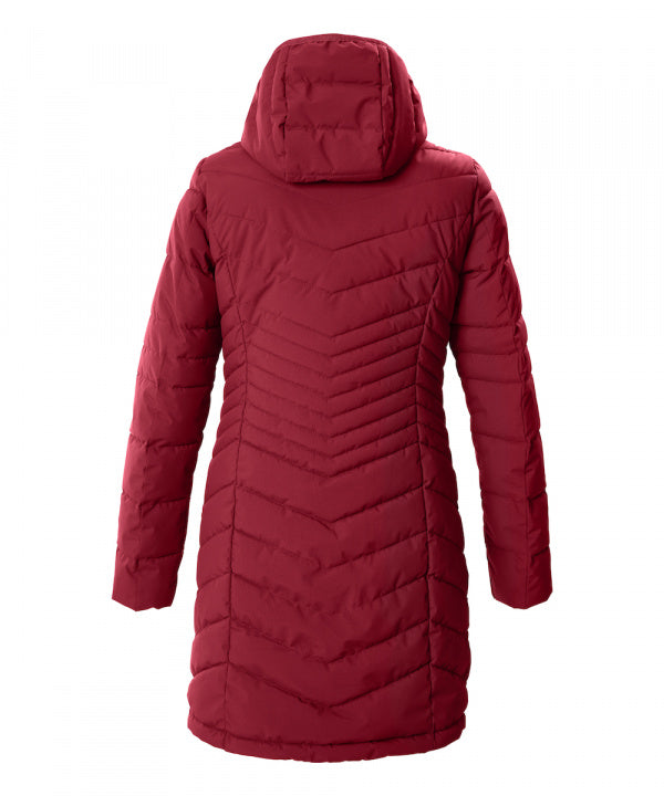 G.I.G.A. DX Damen Funktionsparka GW 1 in rot, Rückansicht
