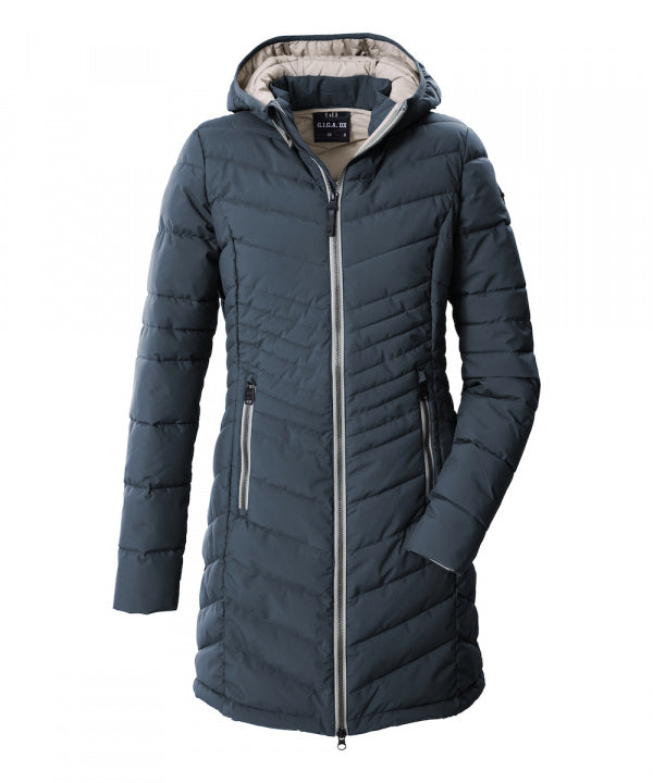 G.I.G.A. DX Damen Funktionsparka GW 1 in dunkel rauchblau