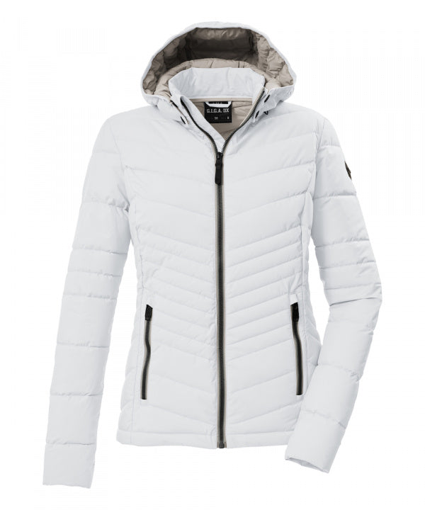 G.I.G.A. DX Damen Steppjacke GS 91 in gebrochenes weiss