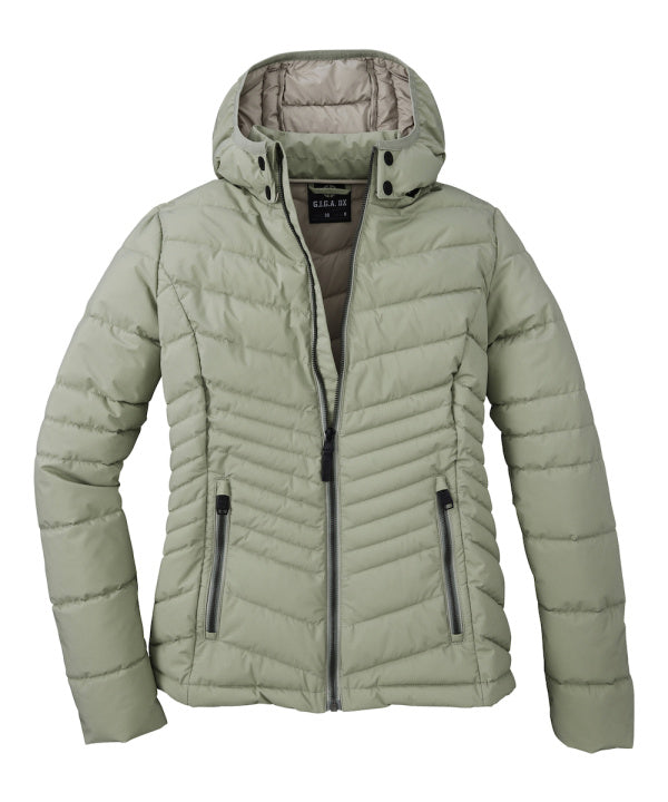 G.I.G.A. DX Damen Steppjacke GS 91 in seagrass, Rückansicht