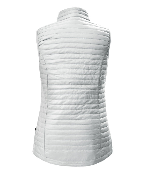 G.I.G.A. DX Damen Funktionsjacke GS 75 VST in gebrochenes weiss, Rückansicht