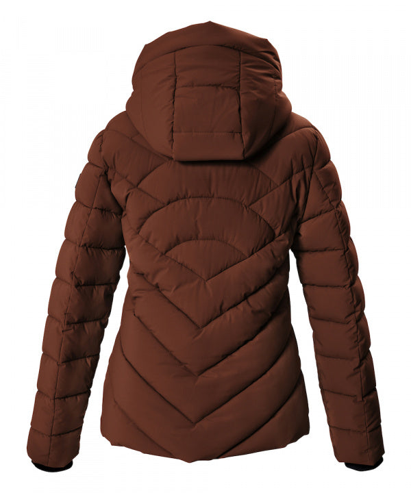 Killtec Damen Steppjacke KOW 13 in kastanie, Rückansicht