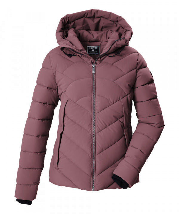 Killtec Damen Steppjacke KOW 13 in dunkelrose