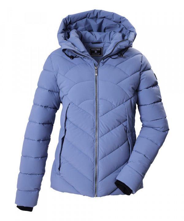 Killtec Damen Steppjacke KOW 13 in hell stahlblau